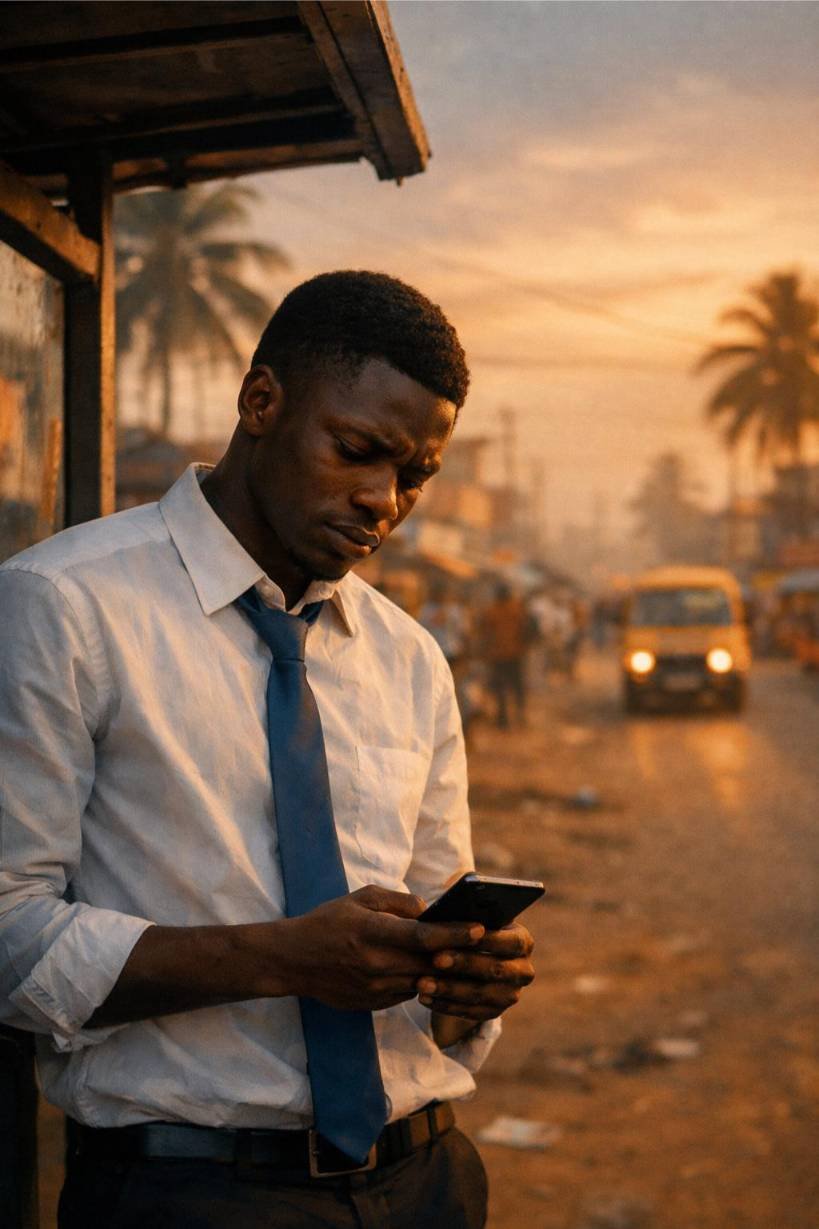 Le téléphone éteint